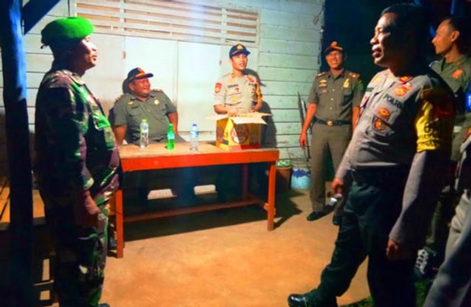 Gelar Yustisi, Satpol PP Rohul Gandeng Koramil 02 Rambah dan Polres Rohul