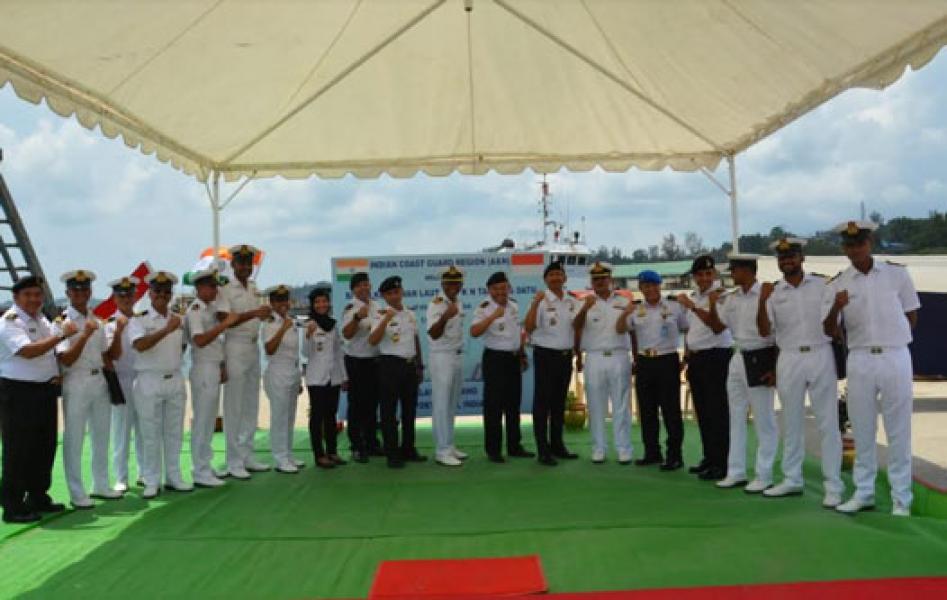 KN Tanjung Datu 301 Tiba di Port Blair India