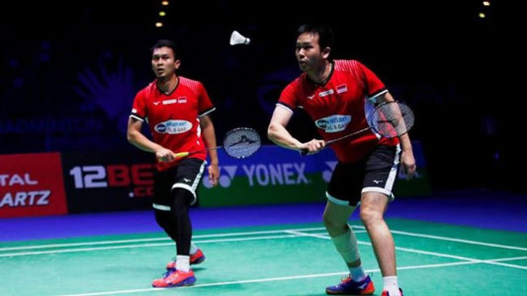 Kalahkan Ganda Malaysia, Ahsan/Hendra ke Final