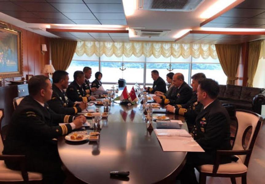 Kepala Bakamla Lakukan High Level Bilateral Cooperation Meeting dengan Komandan Turkish Coast Guard