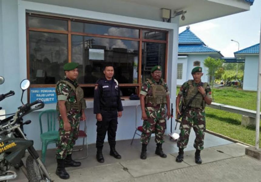 Kodim 0314/Inhil Laksanakan Pengamanan Objek Vital Nasional PLTU di Tembilahan