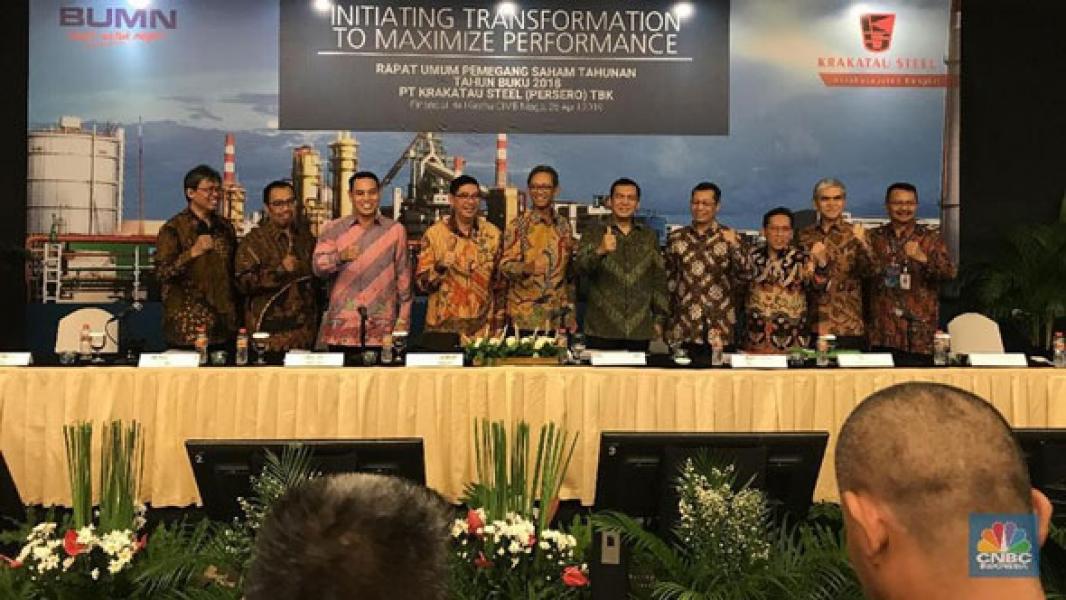 Kuartal I, Rugi Krakatau Steel Membengkak Jadi Rp 879 M
