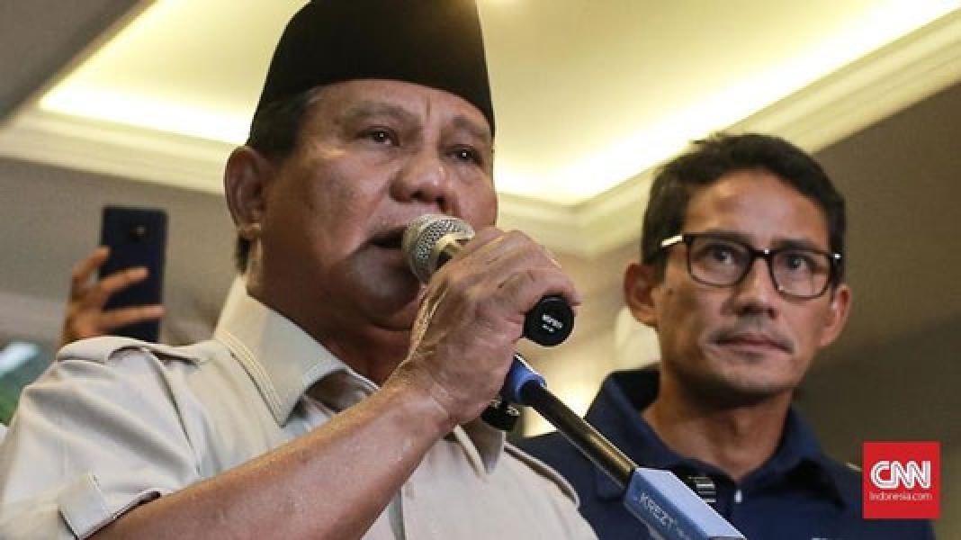 Kubu Prabowo-Sandi Habis Rp211,5 M buat Kampanye Pilpres 2019