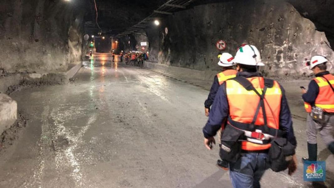 Mengintip Tambang Bawah Tanah Freeport, Ada Gereja & Masjid
