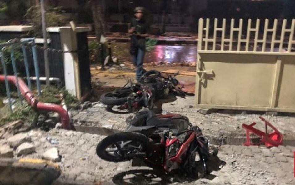 Motor Wartawan Dibakar Massa Aksi 22 Mei