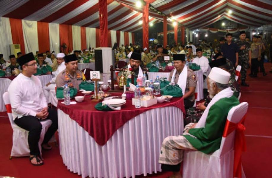 Panglima TNI Safari Ramadhan 1440 H di Markas Polda Banten