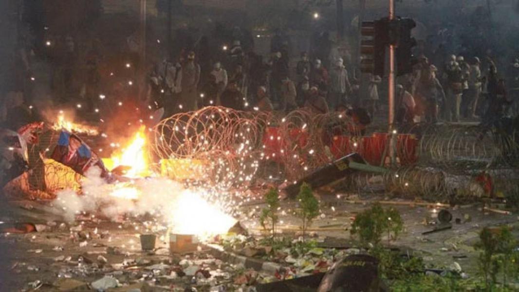 Polisi Sebut Ada Empat Korban Demo Ricuh Akibat Luka Tusuk