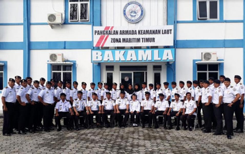 Puluhan PNS Bakamla  Perkuat Zona Kamla Timur  