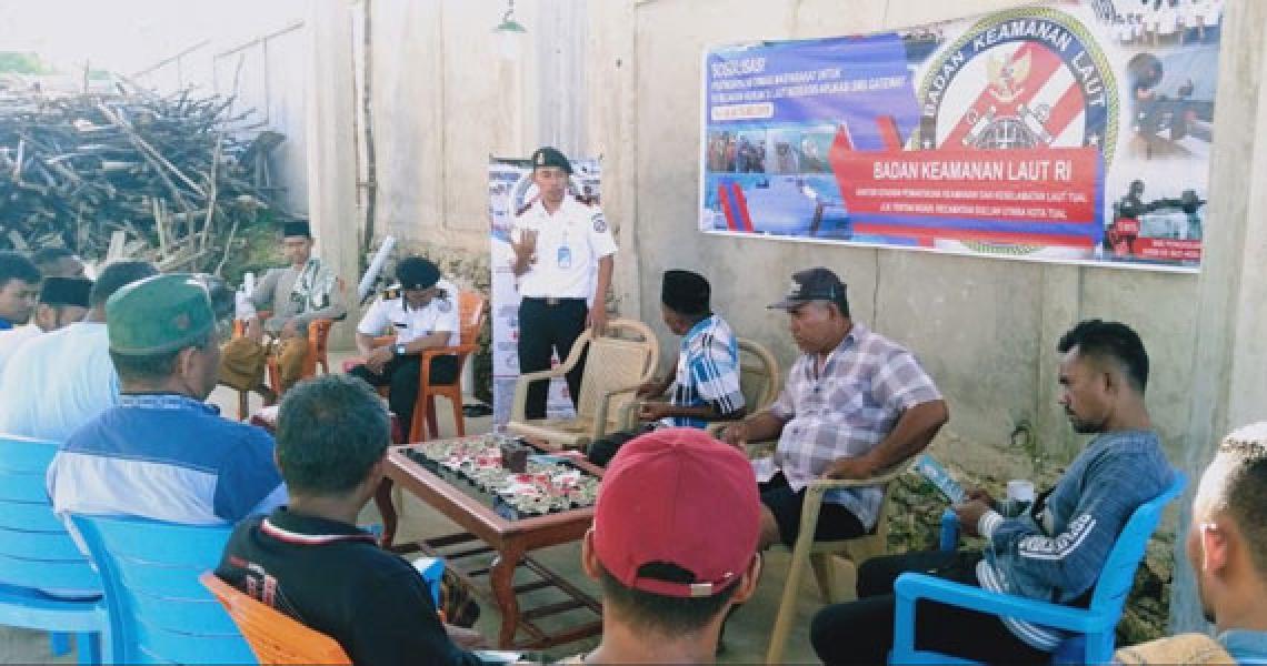 SPKKL Tual Bakamla Galakkan Laporan Berbasis SMS Gateway