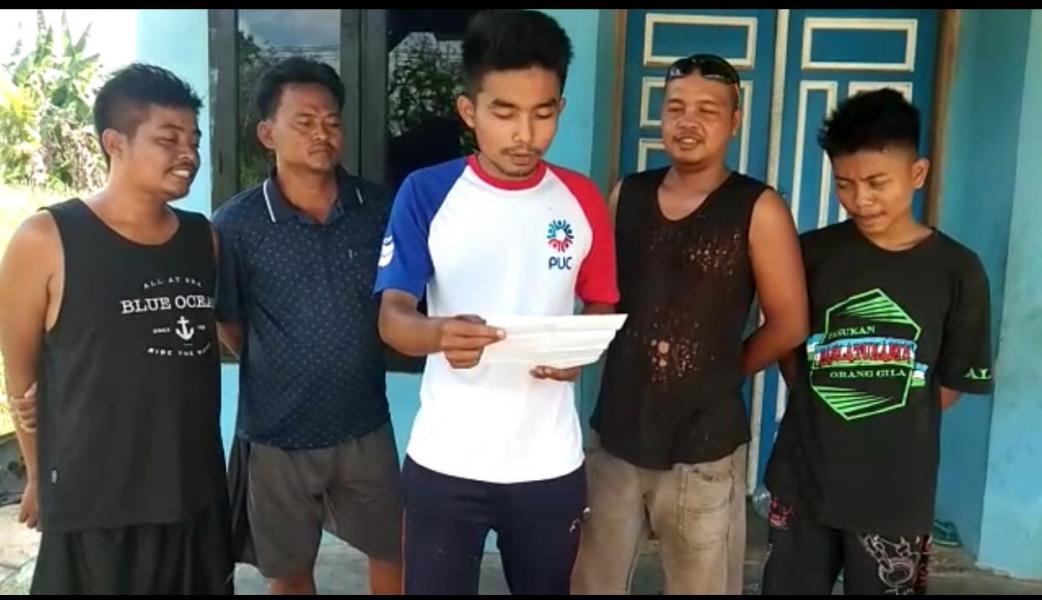 Tokoh Masyarakat Dan Pemuda Kecamatan Tanah Putih Deklarasikan Pelaksanaan Pleno di PPK berjalan Transparan, Jujur, Adil dan Demokratis