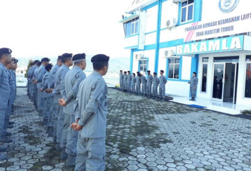 Zona Kamla Timur Gelar Apel Gabungan