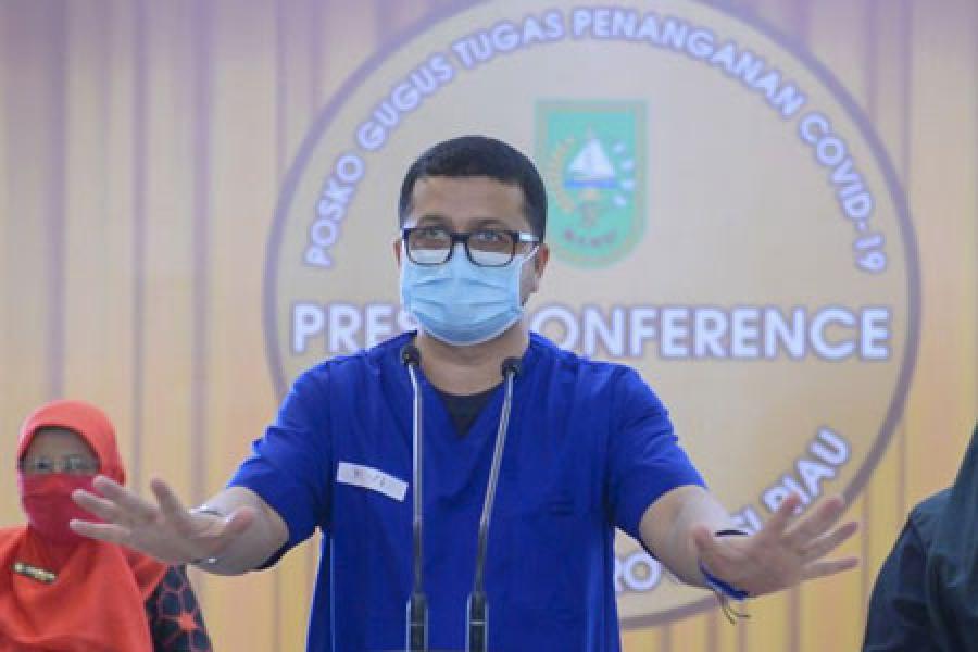 Baru 24 Persen Warga Pakai Masker, Jubir Covid-19 Riau Ingatkan Pentingnya Disiplin Kesehatan
