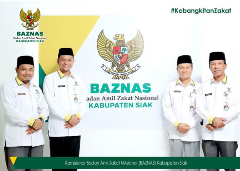 Baznas Siak Imbau Masyarakat Segera Tunaikan Zakat Ramadhan 1441 H