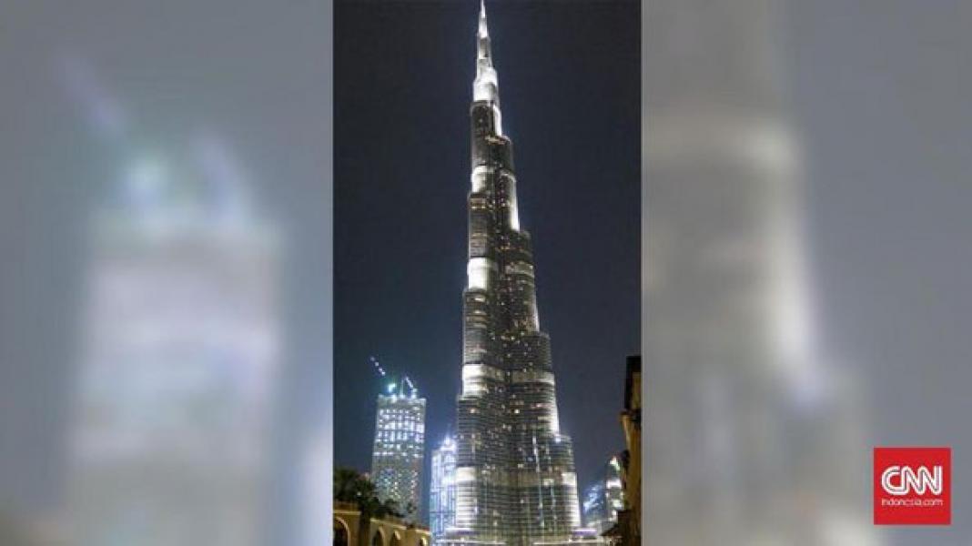 Burj Khalifa Jadi Kotak Sumbangan Tertinggi di Dunia
