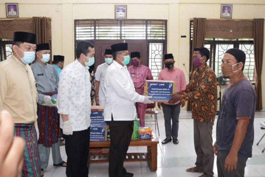 Cegah Covid-19, Bupati Alfedri Imbau Warga Shalat Ied di Rumah Saja
