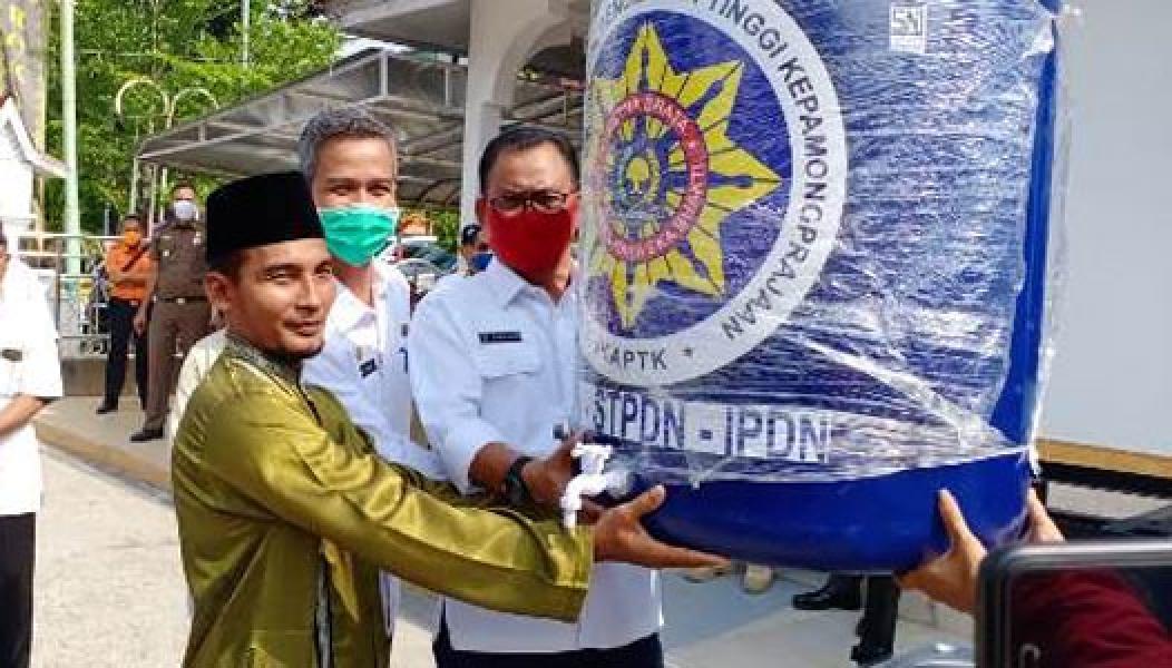 Donasi Penanganan Covid-19 Terus Mengalir, Bupati Rohil Ucapkan Terima Kasih