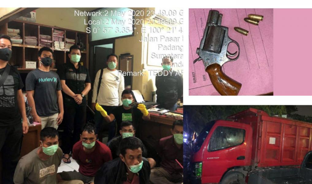 Hendak Jual Mobil Curian ke Sumbar, 5 Kawanan Rampok di Pelalawan Diringkus Polisi