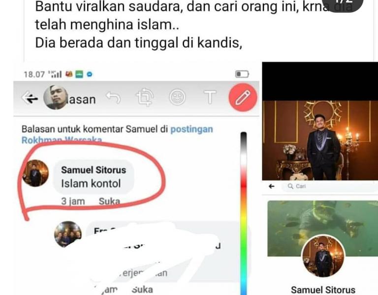Hina Islam di Facebook, Warga Siak Ditangkap Polisi