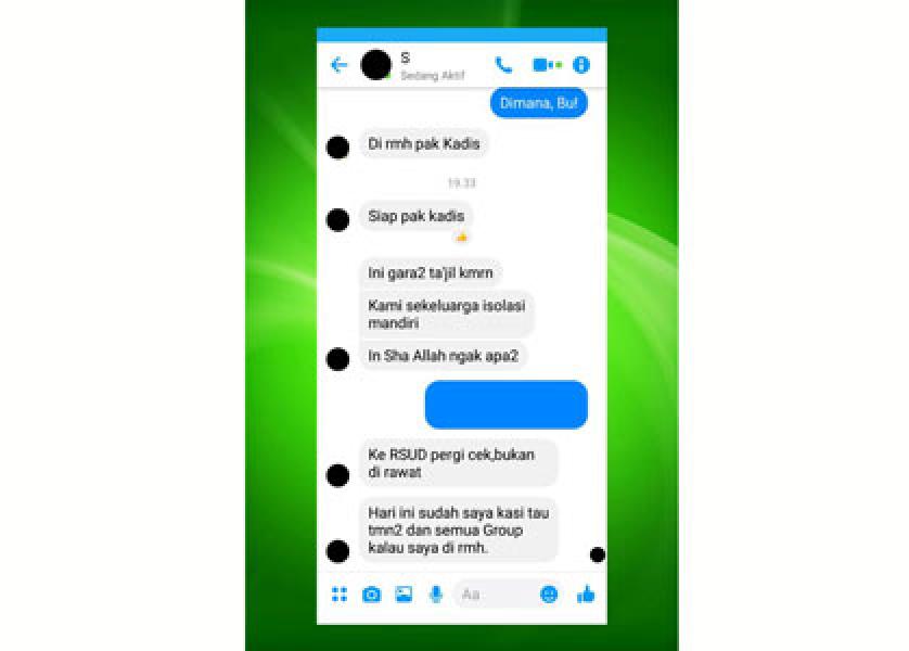 Johansyah: Tak Benar SG dan Keluarga Diisolasi di RSUD Bengkalis Akibat Covid-19