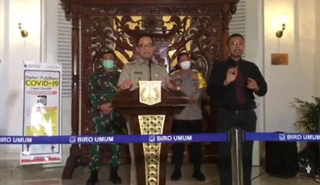 Jokowi Tak Mau Karantina Wilayah, Anies: Kita Karantina Wajah
