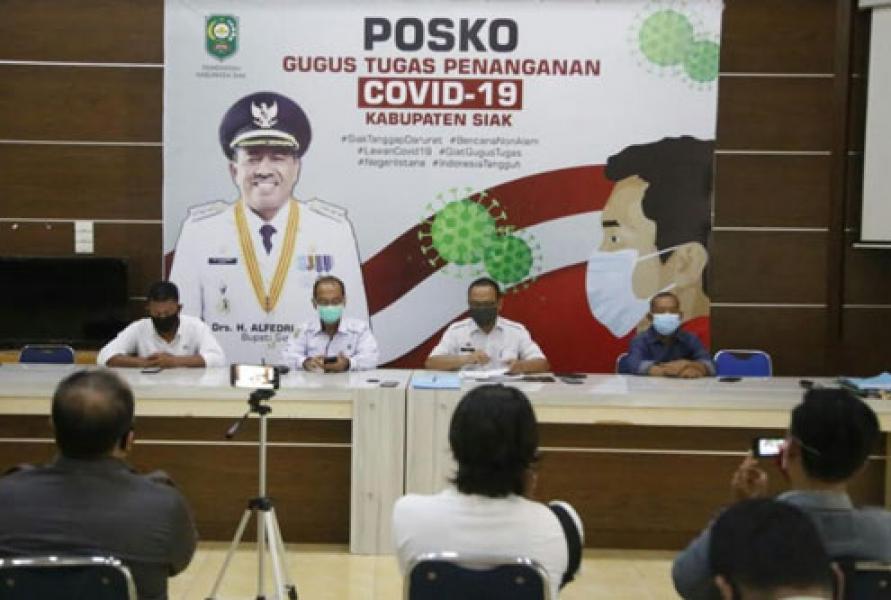 Kasus Covid-19 Di Siak Alami Trens Positif