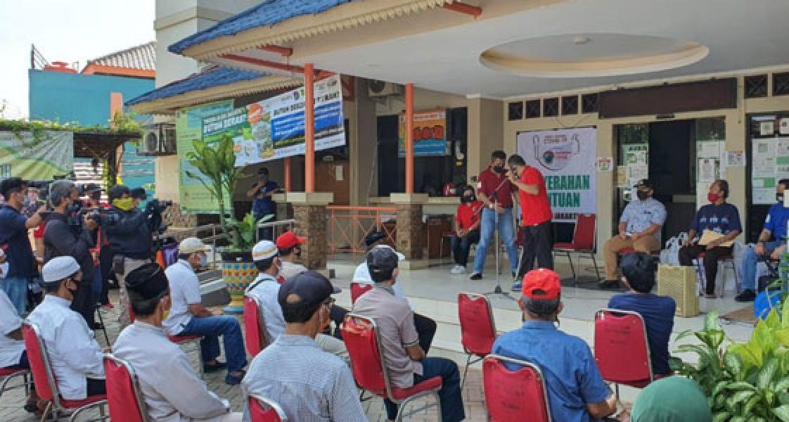 Kharisma AU 98 Bagikan 1.998 Paket Sembako dan Masker Kepada Warga Terdampak Wabah Covid-19