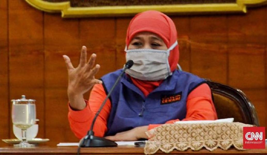 Khofifah Buka Suara, Ungkap Alasan Mobil PCR ke Luar Surabaya