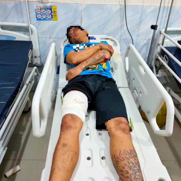 Melawan dan Kabur Saat Ditangkap Maling Kursi Gereja di Dor