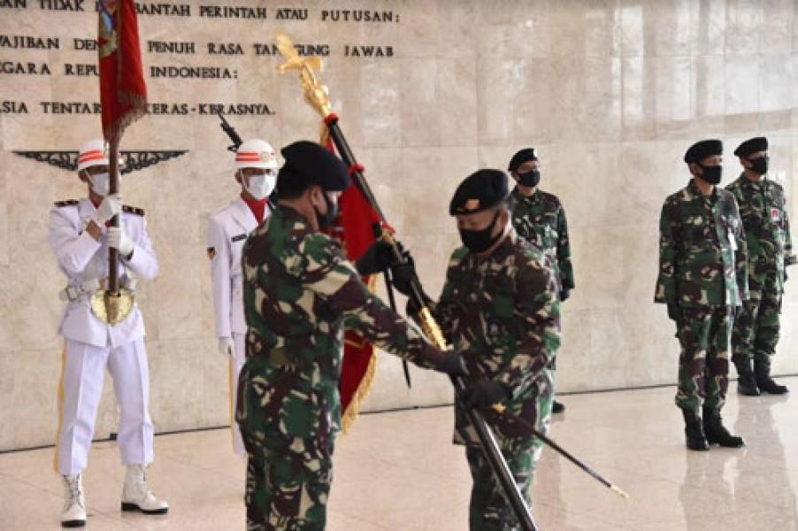 Panglima TNI Pimpin Penyerahan Jabatan Pangkogabwilhan I-II dan Sertijab Pangkohanudas