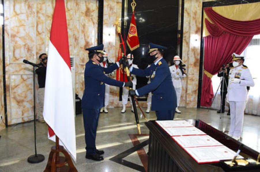 Panglima TNI Pimpin Penyerahan Jabatan Pangkogabwilhan I dan Pangkogabwilhan II