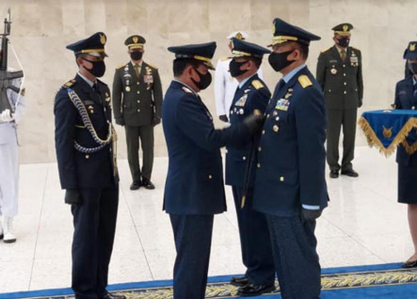 Panglima TNI Pimpin Sertijab Kepala Staf Angkatan Udara
