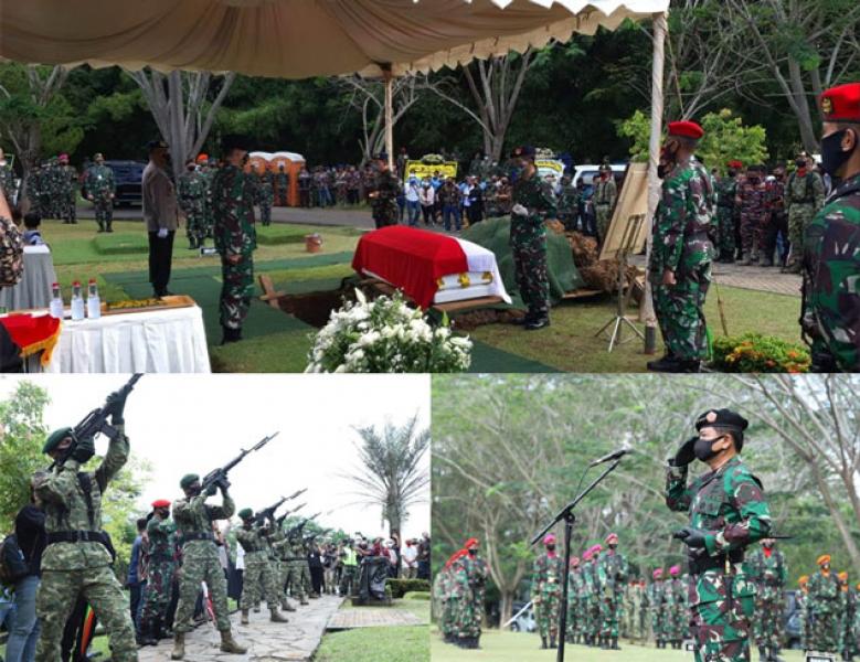 Panglima TNI Pimpin Upacara Pemakaman Jenderal TNI (Purn) Djoko Santoso