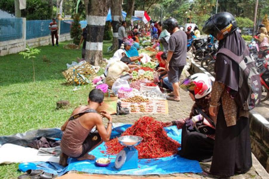 Pemkab Siak Larang Pedagang Luar Daerah Masuk dan Berjualan di Pasar Kaget