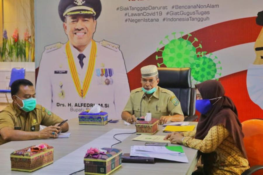 Pj Sekda Siak: Jangan Terlena dengan Sembako, Warga Harus Mulai Menanam Tanaman Pangan