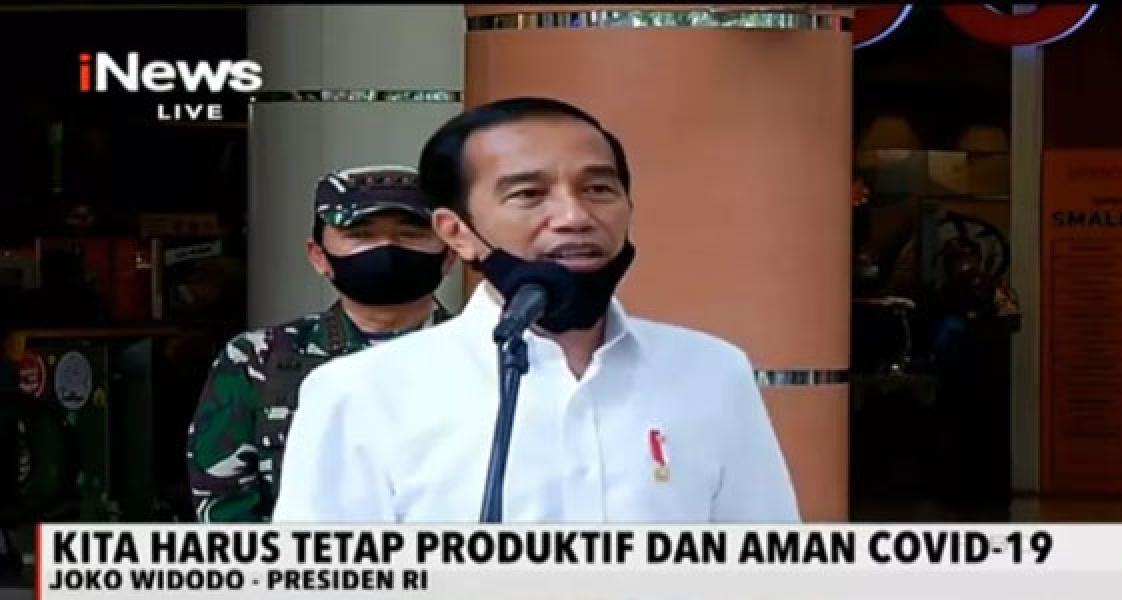 Presiden Jokowi Buka Peluang New Normal Dilebarkan ke Provinsi Lain