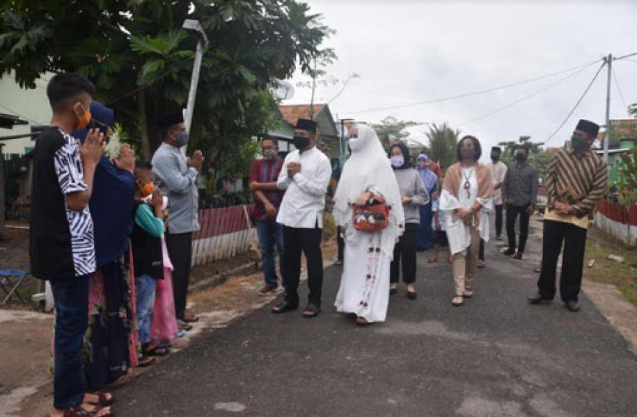 Rayakan Lebaran Bersama Anggota, Danrem 174 Merauke Silaturahmi Keliling Asrama