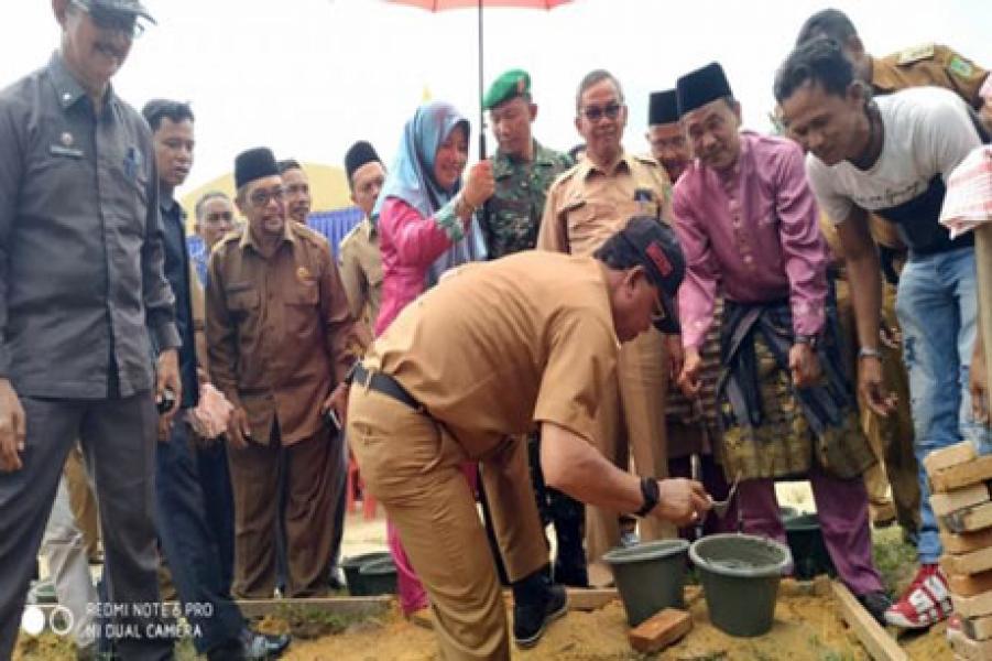 Tersebar di 13 Kecamatan, Pemkab Rohil Bangun 103 RLH untuk Warga Miskin Tahun Ini