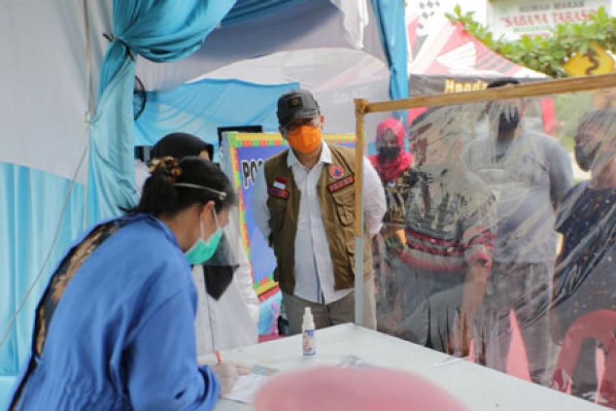 Tim Gugus Tugas Penanganan Covid-19 Riau Tinjau 4 Pos Check Poin di 3 Kabupaten/Kota