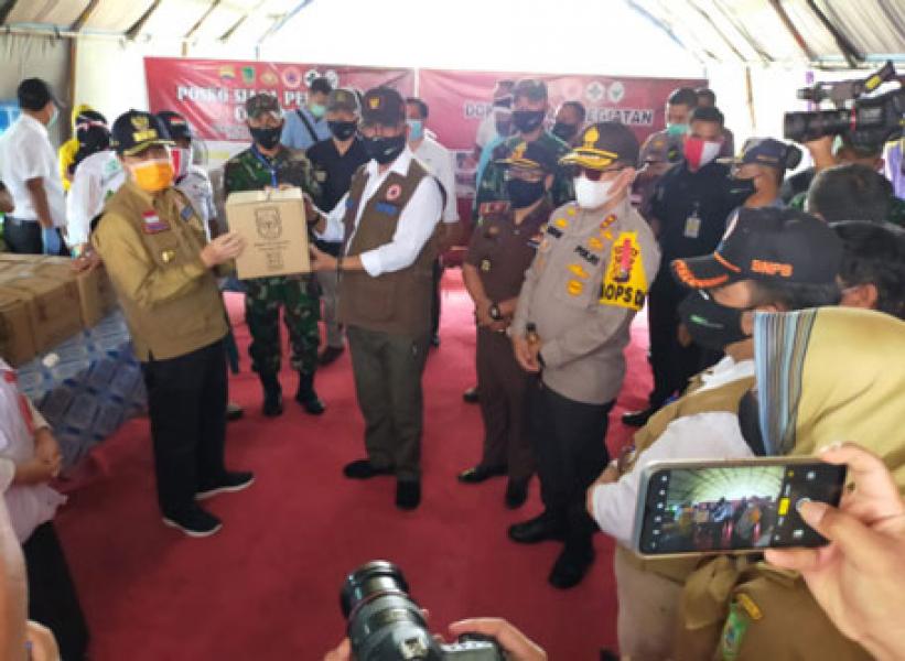 Tim Satgas Gugus Provinsi Riau Kunjungi Bagan Batu