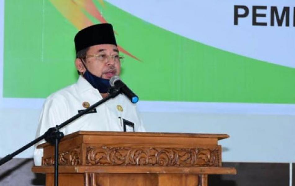 Ucapkan Selamat Idul Fitri, H Bustami HY Ingatkan Masyarakat Patuhi Imbauan Protokol Kesehatan Covid-19