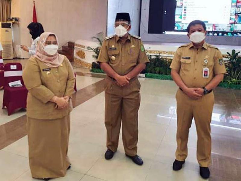 Bupati Siak Hadiri Pertemuan Presiden Jokowi Dengan Kepala Daerah se Riau