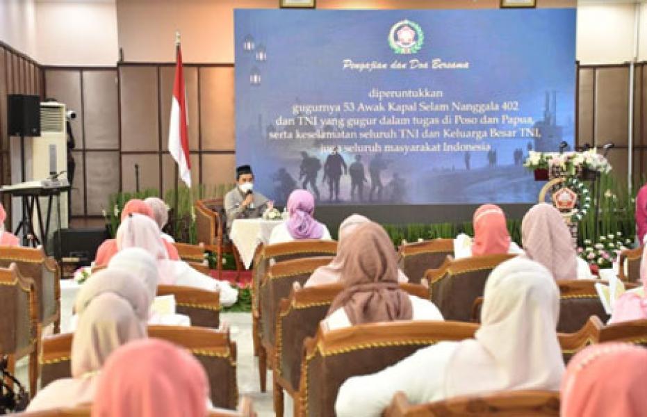 Dharma Pertiwi Gelar Doa dan Zikir Bersama Keluarga Besar TNI