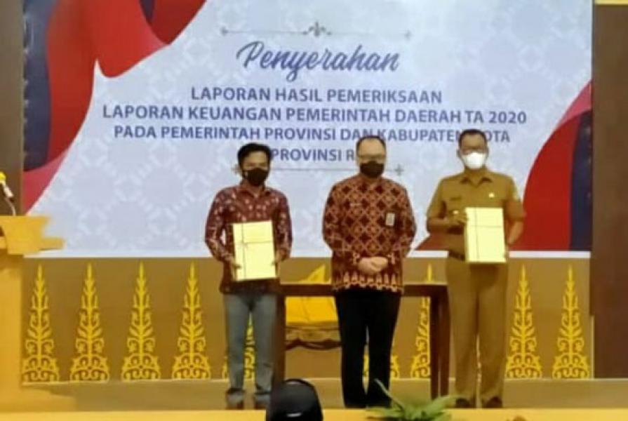 Dibawah Komando Bupati Suyatno, Rohil Kembali Raih WTP 2020 Untuk Ketiga Kalinya