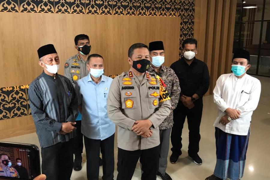 Dukung Surat Edaran Wako Pekanbaru, Tokoh Agama Riau Gelar Pertemuan Dengan Polda Riau