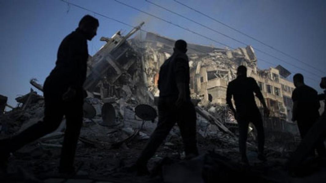 Gedung AP dan Al Jazeera di Gaza Runtuh Dihantam Rudal Israel