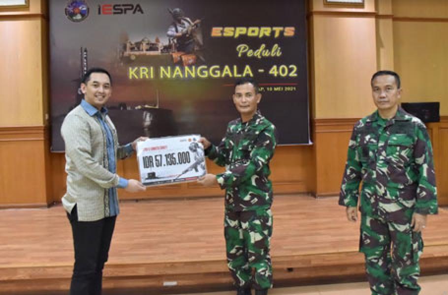 IESPA Serahkan Donasi Kepada Keluarga KRI Nanggala-402