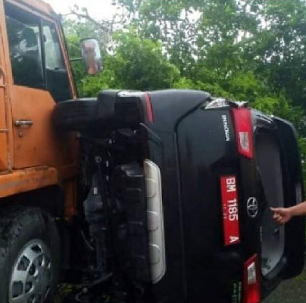 Kapolres Kampar Tegaskan Tidak Ada Kendaraan Tertimpa Material Longsor di KM 77 Lintas Riau-Sumbar