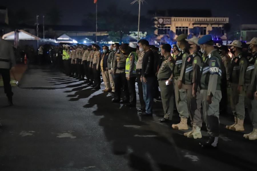 Tekan Angka Penyebaran Covid-19, Polda Riau Tingkatkan Intensitas Giat Penyekatan dan Pembubaran Kerumunan