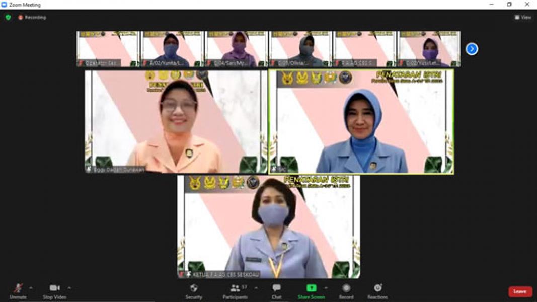 Yayasan Ardhya Garini Laksanakan Penataran Istri Pasis Sesau Angkatan Ke-XV