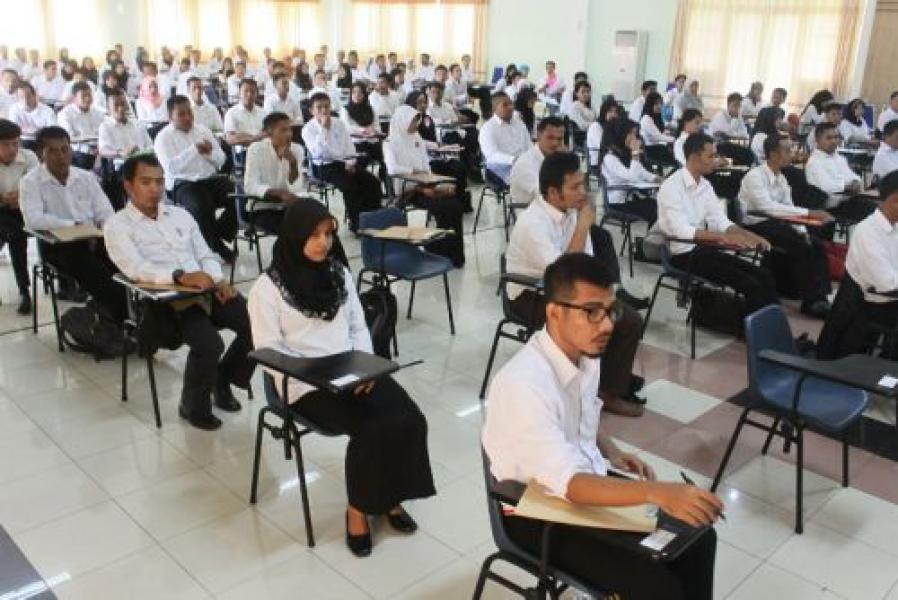 143 Pendamping dan Operator PKH Meranti Ikuti Tes Tahap I